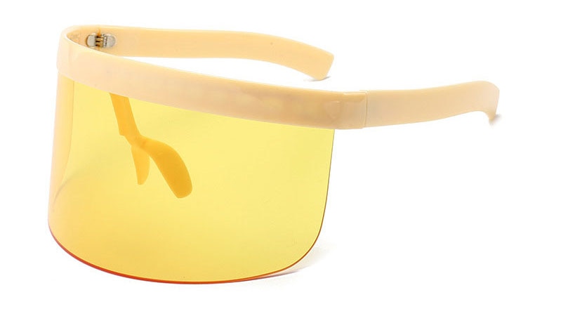 Shield Style Sun Glasses