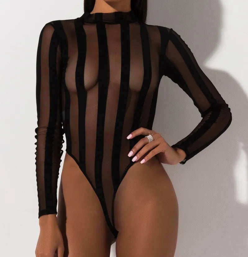 Mesh Thong Bodysuit – My True Savage