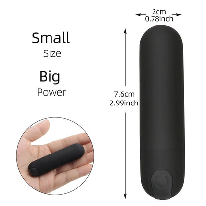 Portable G-Spot Bullet Vibrator
