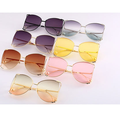 Clear Shade Oversized Sunglasses