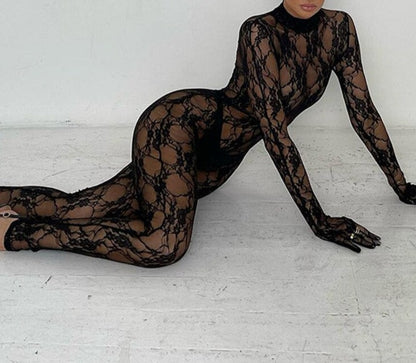 Lacey Bad Bih Long Sleeve Jumpsuit