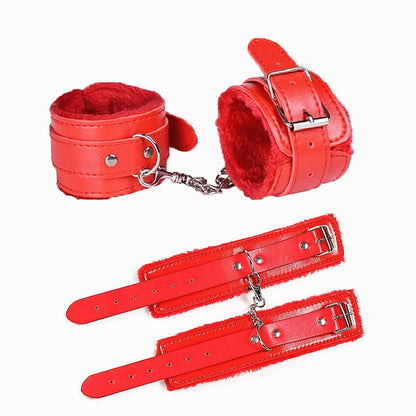 PU Leather Restraints Bondage Cuffs