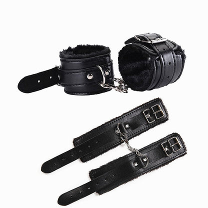 PU Leather Restraints Bondage Cuffs