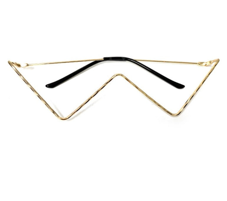 Diamond Triangle Frame Sunglasses