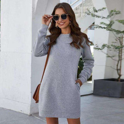 Casual Karen Sweater Mini Dress - My True Savage 