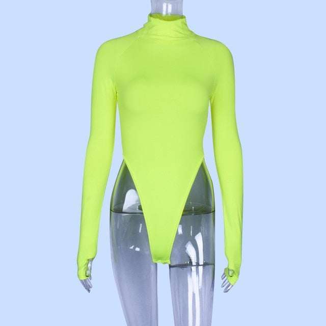 Neon Long Sleeve Bodysuit