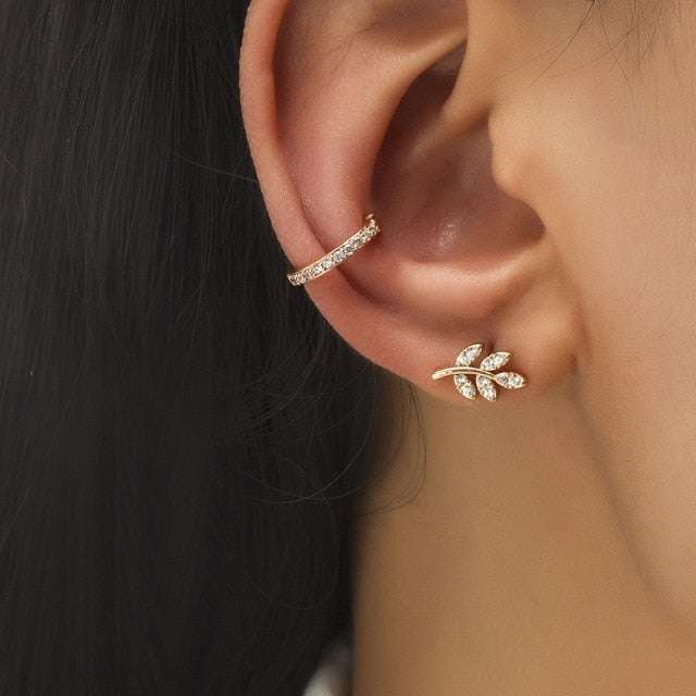 Non pierced stud on sale earrings