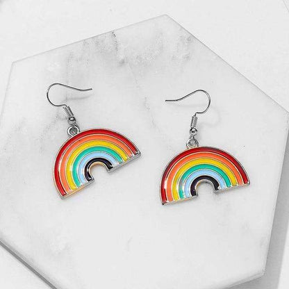Kiss the Rainbow Earrings - My True Savage 